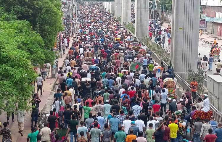 টানা ১৫ বছর পর পরাজয় হলো ক্ষমতাসীন দল আওয়ামী লীগের। ছবি: মাহবুব আলম