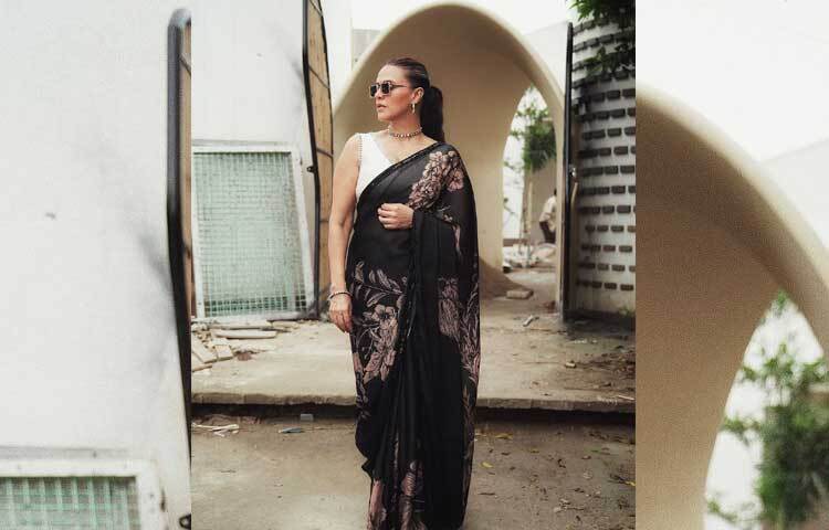 কাজের পাশাপাশি সামাজিক যোগাযোগ মাধ্যমেও বেশ সরব এই লাস্যময়ী অভিনেত্রী। ছবি: ইনস্টাগ্রাম