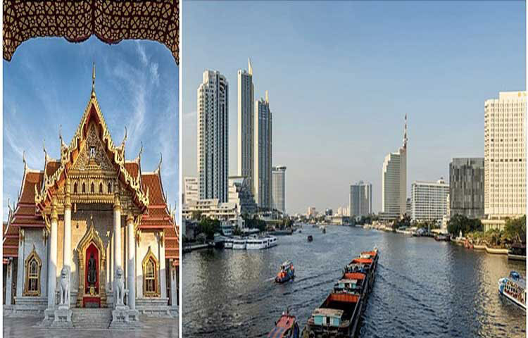 থাইল্যান্ডের রাজধানী ব্যাংককের নাইটলাইফ, খাবার, কেনাকাটা, মন্দির, দর্শনীয় স্থানগুলোর যেন সেরা। বিশ্বের বৃহত্তম ওপেন এয়ার বাজার থেকে শুরু করে চারতলা শপিং কমপ্লেক্স সবই পাবেন সেখানে।