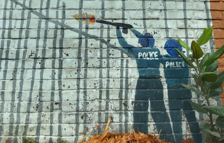 দেয়ালের ভাষা নীরব, কিন্তু তাদের চিৎকার শুনতে পায় সময়। ৫ আগস্টের সাহসিকতার পাশে দাঁড়িয়ে, এই দেয়ালচিত্রগুলো বলছে, ‘আমরা হারাইনি, আমরা আজও রঙে বেঁচে আছি।’