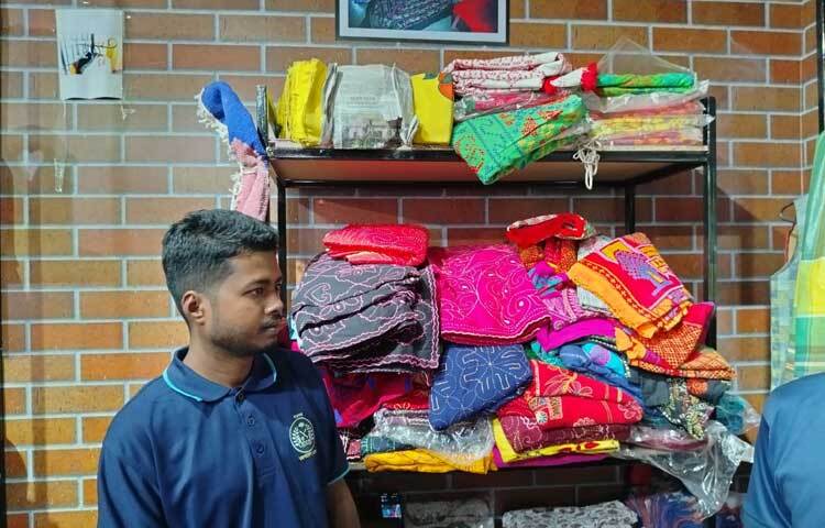 নকশি কাঁথার সমাহার।