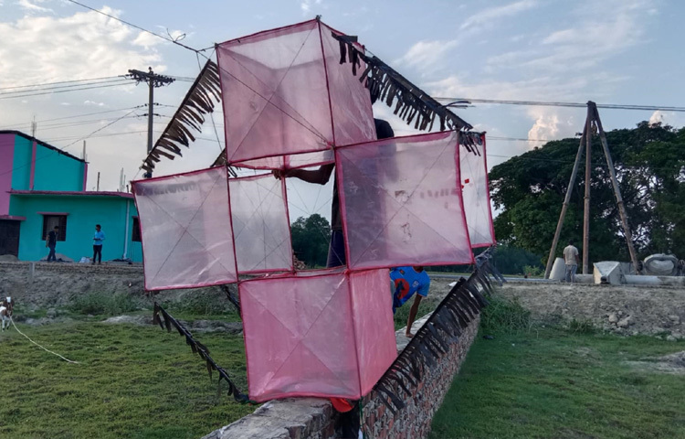 প্রদর্শিত ঘুড়ির মধ্যে ছিল, বাক্স ঘুড়ি, হন ঘুড়ি, তেলেঙ্গা, দুয়ারিয়া  ঘুড়ি, পঙ্খিরাজ ঘুড়ি, তারা ঘুড়ি, ড্রাগন ঘুড়ি, প্রজাপতি ঘুড়ি, ঈগল ঘুড়িসহ নানা ধরনের বাহারি আকৃতির ঘুড়ি।