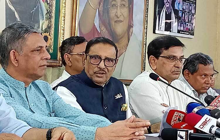 সর্বজনীন পেনশন স্কিম নিয়ে ভুল বোঝাবুঝি ছিল, তা দূর হয়েছে বলে জানিয়েছেন আওয়ামী লীগ সাধারণ সম্পাদক এবং সড়ক পরিবহন ও সেতুমন্ত্রী ওবায়দুল কাদের। ছবি: সালাহ উদ্দিন জসিম