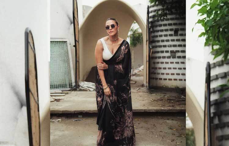 লাস্যময়ী পোজে বেশকিছু ছবি তুলেছেন এই অভিনেত্রী। ছবি: ইনস্টাগ্রাম