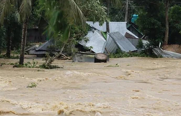 বিশেষ করে সদর উপজেলার চৌমুহনী, বেগমগঞ্জ, সূবর্ণচর, সেনবাগ, কোম্পানীগঞ্জ ও হাতিয়া উপজেলার বেশ কয়েকটি ইউনিয়নের নিচু এলাকাগুলো পানির নিচে চলে গেছে। হঠাৎ পানির প্রবাহ বেড়ে যাওয়ায় ঘরে ঢুকে পড়েছে বৃষ্টির পানি। অনেক জায়গায় হাঁটু থেকে কোমরসমান পানি জমে রয়েছে।