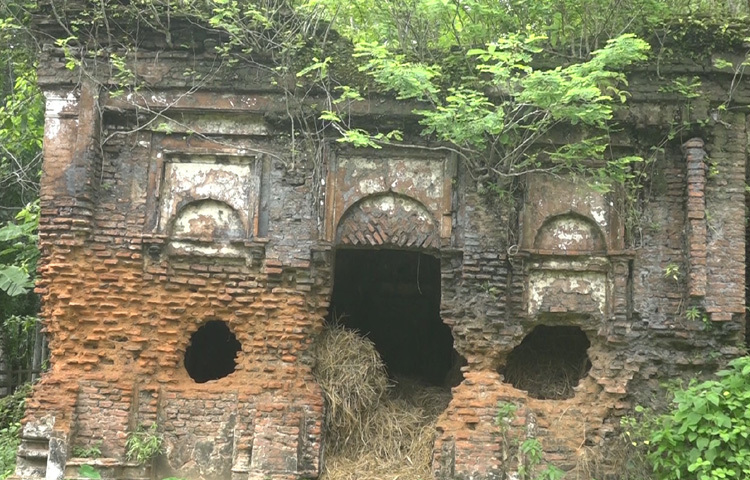 রাজা রুদ্র নারায়ণ হুগলির দে গঙ্গায় এক ব্রাহ্মণ বাড়ির রাখাল ছিলেন। সেখানে সম্রাট জাহাঙ্গীর একদিন গঙ্গা দিয়ে যাওয়ার সময় রাজা রুদ্র নারায়ণকে দেখতে পান। তখন রাজা রুদ্র নারায়ণ শিশু, সম্রাট জাহাঙ্গীরের চোখে পড়েন তিনি।