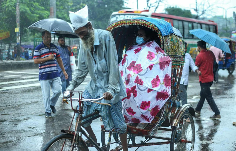 এই গ্যালারির ছবিগুলো শুধু একটি ভেজা সকাল নয়, বরং শহরের মানুষ আর প্রকৃতির এক মিলনের গল্প বলে।