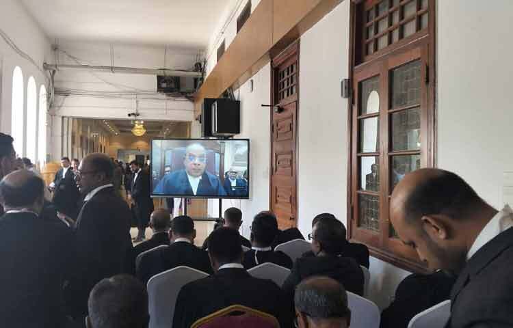 On this day, the Supreme Court Bar Association and the Attorney General's Office organized a farewell reception for Chief Justice Syed Refat Ahmed.