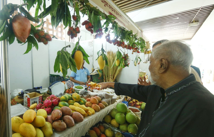 তারা নিজেরাই তুলে ধরছেন নিজেদের উৎপাদিত ফল ও কৃষিপণ্য।