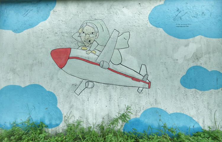 একটি রং, একটি কার্টুন-সবকিছু মিলিয়ে গড়ে উঠেছিল এক নীরব কিন্তু দৃষ্টিকটুভাবে স্পষ্ট বিপ্লব।