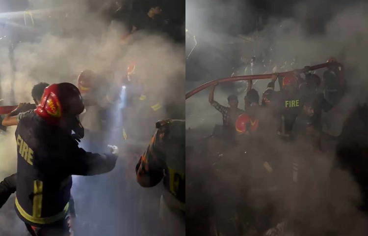 ১১ মার্চ দিনগত রাত ৩টা ৪০ মিনিটে এই ঘটনা ঘটে। ফায়ার সার্ভিসের আটটি ইউনিটের আপ্রাণ চেষ্টায় ভোর ৫টা ৪০ মিনিটের দিকে এই আগুন নিয়ন্ত্রণে আসে।