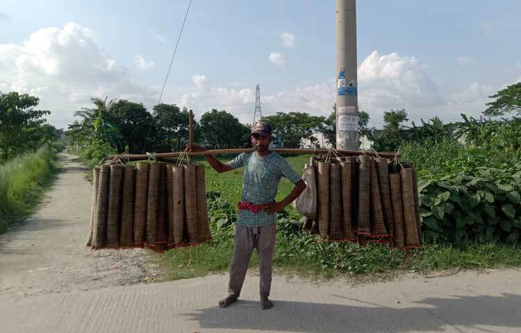 প্রতিদিন ঢাকা থেকে পাইকাররা এসে এখানকার কুঁচিয়া শিকারিদের কাছ থেকে এগুলো কিনে নিয়ে যাচ্ছেন। হাতবদল হয়ে আড়তদার, পাইকার সেখান থেকে রপ্তানিকারকদের মাধ্যমে এ কুঁচিয়া চলে যাচ্ছে বিদেশে। ছবি: জাগো নিউজ