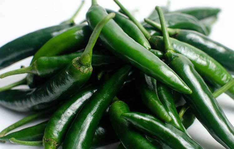 কাঁচামরিচে প্রচুর ডায়াটারি ফাইবার রয়েছে, যা সুস্থ পরিপাকতন্ত্রের জন্য খুব দরকারি।