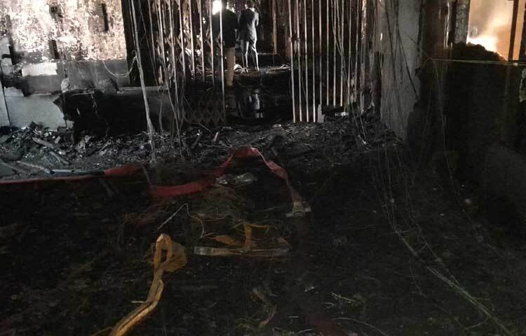 মন্ত্রণালয়ের গুরুত্বপূর্ণ সব নথি, কম্পিউটারসহ সবকিছু এখন ধ্বংসস্তূপে পরিণত হয়েছে।