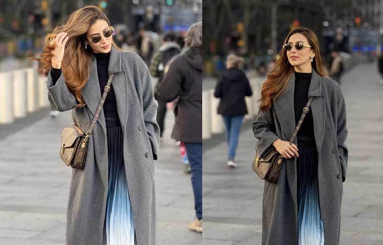 ঠিক যেন বিদেশিনী।