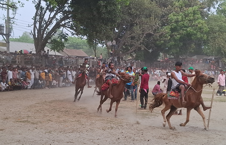 এ উপলক্ষে স্কুল মাঠের আঙ্গিনায় মেলা বসে। বিনোদনের জন্য ছিল নাগরদোলা ও চরকিসহ বিভিন্ন রাইড।