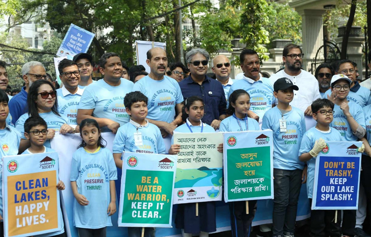 আমার একটা প্রত্যাশা থাকবে শুধু লেকগুলো পরিষ্কার হবে তাই নয়। আগামী দিনেও যেন লেকগুলো পরিষ্কার থাকে এবং যত্ন নেওয়া হয় সেই ব্যবস্থা আমরা সবাই মিলে করবো। ছবি: মাহবুব আলম