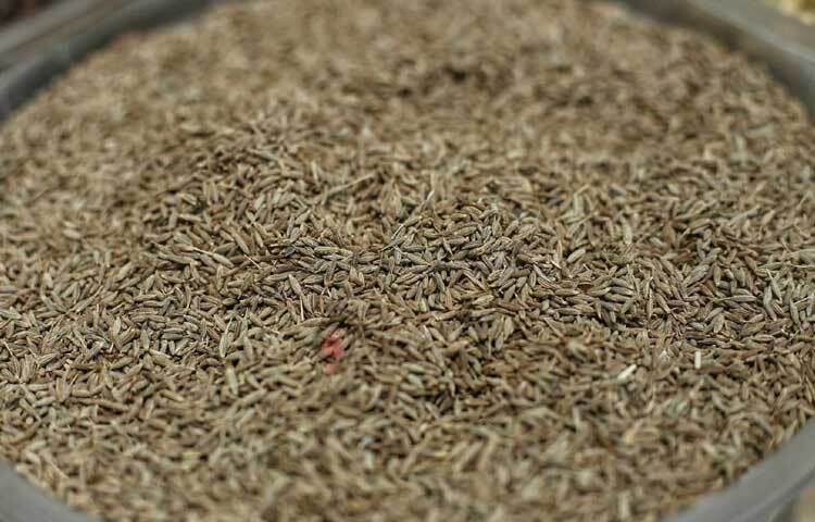 জিরা বিক্রি হচ্ছে ৭০০ টাকা কেজি। ছবি: মাহবুব আলম