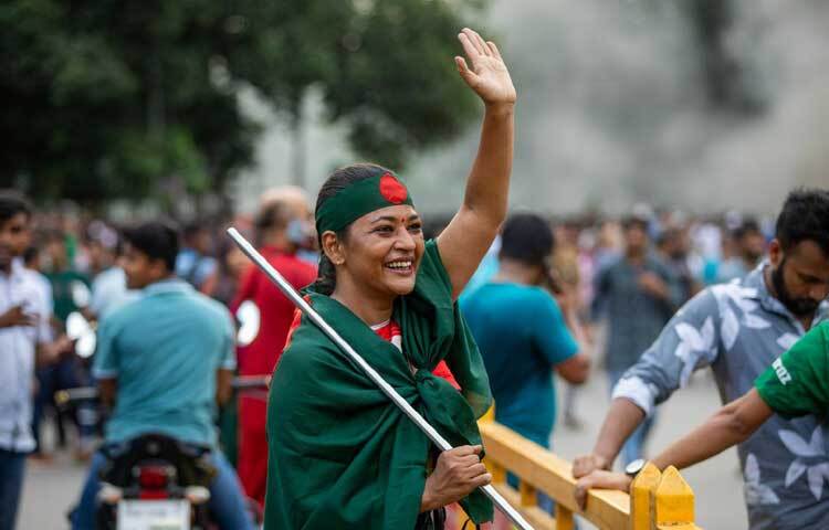 ছাত্র-জনতার আন্দোলন থেকে শুরু করে ভয়াল বন্যা পরিস্থিতিতেও তার সক্রিয় ভূমিকা দেখা গেছে।