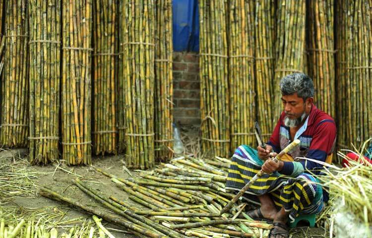 অন্য জুসের তুলনায় দাম কম থাকায় আখের জুসের চাহিদা বেশি থাকে।