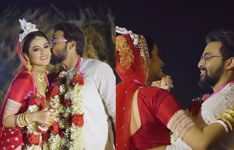 বিয়েতে নিমন্ত্রিতদের তালিকায় ছিলেন তারকাদের প্রিয় বন্ধু ও নিকট আত্মীয়রা। নীল ভট্টাচার্য, তৃণা সাহা, সৌম্যজিৎ আদক, সোহিনী সরকারসহ ইন্ডাস্ট্রির অনেক চেনা মুখই তাদের বিয়ের অনুষ্ঠানে দেখা গেছে। ছবি: ইনস্টাগ্রাম