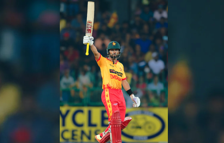 ৫ বাউন্ডারি আর ২ ছক্কায় ৬২ রানের দুর্দান্ত ইনিংস খেলা রাজাকে ফেরান শ্রীলঙ্কার চামিরা। এই ম্যাচে শেষ বলের নাটকীয়তায় ৩ উইকেটে জয় পেয়েছে লঙ্কানরা। ছবি: সংগৃহীত