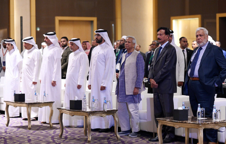 অনুষ্ঠানে আরও বক্তব্য দেন কাতারের শিল্প ও ব্যবসা উন্নয়নবিষয়ক উপ-সচিব সালেহ মজেদ আল খালাফি এবং নেক্সট স্মার্ট সল্যুশনসের সহ-প্রতিষ্ঠাতা আলি বেন ফারজ।