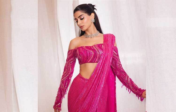 খুশির রূপের আগুনে পুড়ছে নেটপাড়া। ছবি: ইনস্টাগ্রাম থেকে