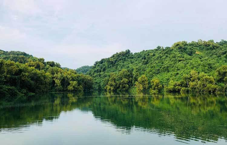 এখানকার প্রকৃতির নান্দনিক তুলিতে আঁকা সৌন্দর্য দেখে মুগ্ধ হচ্ছে দেশের ভ্রমণপিয়াসী মানুষ।