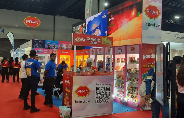 মিহাস ফেয়ার ছাড়াও প্রাণ সংযুক্ত আরব আমিরাতে গালফ ফুড ফেয়ার, জার্মানির আনুগা, ফ্রান্সের সিয়াল ফেয়ারসহ খাদ্যপণ্যের জন্য বিখ্যাত সব মেলায় নিয়মিত অংশগ্রহণ করে আসছে।