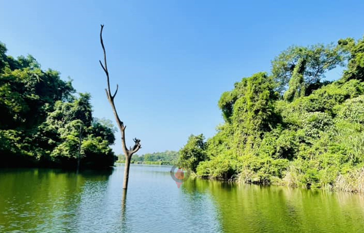 ২০০৬ সালে স্থানীয় কৃষকরা এ বাঁধ দেওয়ার কাজ শুরু করেন। পরে দ্বিতীয় ক্ষুদ্রাকার সেচ প্রকল্পের আওতায় সোনাইছড়া পানি ব্যবস্থাপনা প্রকল্পের আওতায় স্থানীয় সরকার প্রকৌশল অধিদপ্তর ৪ কোটি ৩৩ লাখ টাকা ব্যয়ে বাঁধ ও স্লুইসগেট তৈরি করে ১২ একর আয়তনের এ জলাশয় তৈরি করে। বর্ষায় বৃষ্টির আর শুকনো মৌসুমে ছড়ার পানিতে ভরা থাকে লেকটি। ছবি: এম মাঈন উদ্দিন