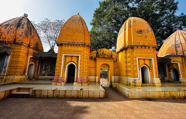 অনেকের মতে ইতিহাস পরিচিত জগৎ শেঠের মতো বিত্তবান ছিলেন রাজীব লোচন মণ্ডল নামের এক ধনাঢ্য ব্যক্তি। তিনি ছিলেন ধার্মিক কায়েস্থ । যিনি ১৭০০ সালে বারো শিবালয় মন্দিরটি নির্মাণ করেছেন। ছবি: আব্দুল্লাহ হেল বাকী