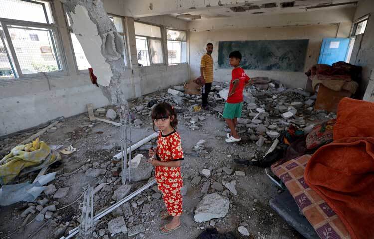 এদিকে গাজায় খাদ্য সংকটের বিপর্যয় সম্পর্কে সতর্ক করেছেন বিশ্ব স্বাস্থ্য সংস্থার প্রধান তেদ্রোস আধানম গেব্রেয়েসুস। ছবি: এএফপি