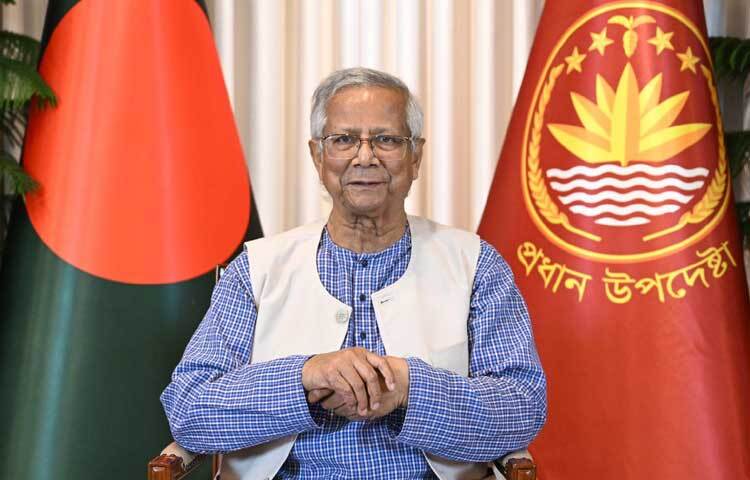 পবিত্র মাহে রমজান উপলক্ষে দেশবাসীকে আন্তরিক শুভেচ্ছা ও মোবারকবাদ জানিয়েছেন প্রধান উপদেষ্টা ড. মুহাম্মদ ইউনূস। ছবি: সিএ প্রেস উইং