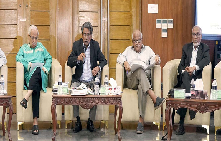 ঢাকায় ফরেন সার্ভিস একাডেমিতে জাতীয় ঐকমত্য কমিশনের সঙ্গে বিভিন্ন রাজনৈতিক দলের দ্বিতীয় পর্যায়ের ১০ম দিনের আলোচনা অনুষ্ঠিত হয়। এসময় কমিশনের সহ-সভাপতি অধ্যাপক আলী রীয়াজ উপস্থিত ছিলেন। ছবি: পিআইডি