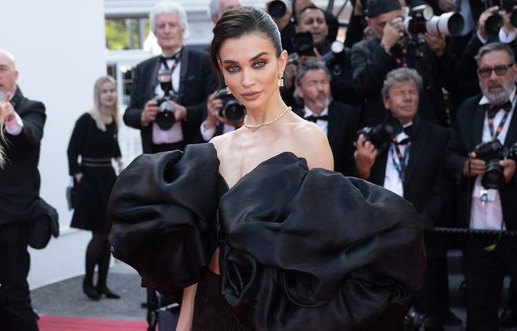 ২০১৬ সাল থেকেই কান চলচ্চিত্র উৎসবের রেড কার্পেটে নানা পোশাক ও সাজে দেখা যায় এমি জ্যাকসনকে। ছবি: সংগৃহীত