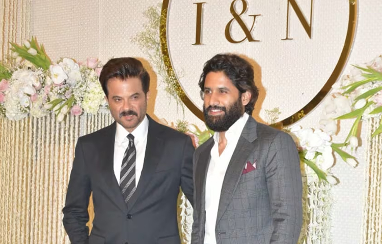 ভেন্যুতে একসঙ্গে দেখা গেছে অনিল কাপুর ও নাগা চৈতন্যকে। ছবি: সংগৃহীত