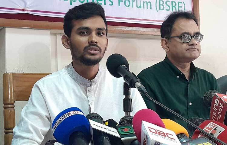 বর্তমান সরকার কর্মসংস্থান সৃষ্টির জন্য কর্মসংস্থান অধিদপ্তর গঠনের কথা ভাবছে বলে জানিয়েছেন যুব ও ক্রীড়া এবং শ্রম ও কর্মসংস্থান মন্ত্রণালয়ের উপদেষ্টা আসিফ মাহমুদ সজীব ভূঁইয়া। ছবি: মাসুদ রানা