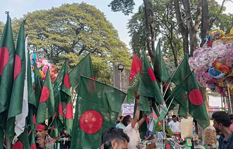 ঘুরতে আসা দর্শনার্থীরা বলছেন, বিজয় দিবস উদযাপন করতে পরিবার-পরিজন নিয়ে তারা ঘুরতে বেরিয়েছেন। লিমা আক্তার নামে একজন বলেন, বিজয় দিবস ছুটির দিন। মহান বিজয় দিবস আমাদের আনন্দের দিন। বাচ্চাদের নিয়ে ঘুরতে বেরিয়েছি, ওরা খুব খুশি।
