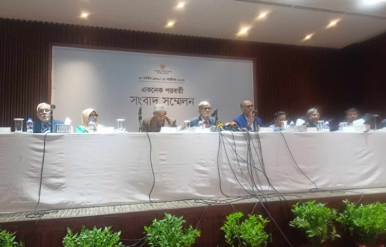 সরকার আবারও ক্ষমতায় আসবে দাবি করে পরিকল্পনামন্ত্রী এম এ মান্নান বলেছেন, আমরা আবারও ক্ষমতায় আসবো, আমার আস্থা আছে। আমরা আসবো এবং কাজ চালিয়ে যাবো। আজ জাতীয় অর্থনৈতিক পরিষদের নির্বাহী কমিটির (একনেক) সভা শেষে মন্ত্রী এ কথা বলেন। ছবি: জাগো নিউজ