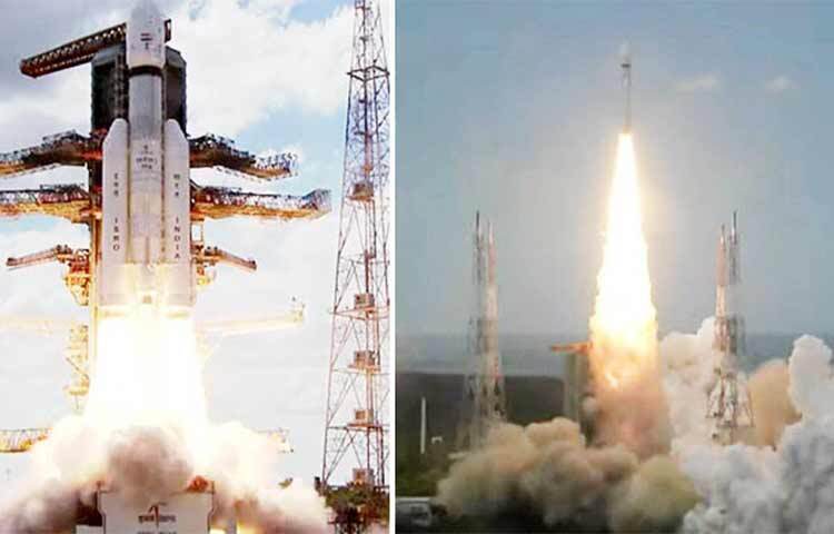 পূর্ব ঘোষণা অনুযায়ী, স্থানীয় সময় শুক্রবার দুপুর ২টা ৩৫ মিনিটে চাঁদের উদ্দেশে পাড়ি দেয় ভারতীয় মহাকাশ গবেষণা সংস্থা ইসরোর চন্দ্রযান-৩। কাউন্টডাউন শুরু হয়েছিল আগে থেকেই। শুক্রবার শ্রীহরিকোটার সতীশ ধাওয়ান স্পেস সেন্টারের লঞ্চিংপ্যাড থেকে চন্দ্রযান-৩ উৎক্ষেপণ করা হয়। এই মুহূর্তের জন্য আগে থেকেই প্রহর গুনছিলেন দেশবাসী। ছবি: সংগৃহীত