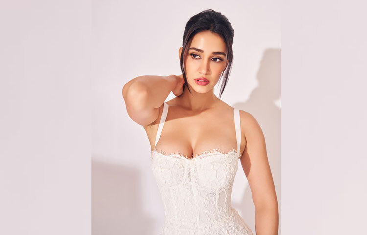 করসেট-স্টাইলের বডিসে ছিল হালকা ভিনটেজ আমেজ, আর পোশাকের হেমলাইনে স্বচ্ছ লেসের খেলা এনে দিয়েছে রোমান্টিক ও রূপকথার মতো এক আবহ।