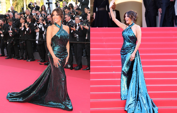 ইভা লঙ্গোরিয়ার লালগালিচায় পদচারণা ছিল যেন ফ্যাশনের এক প্রাণবন্ত চিত্র। তার বেছে নেয়া গাউন, যা মার্জিত ও আধুনিকতার নিদর্শন, পুরো পরিবেশে এক দৃষ্টিনন্দন ছাপ ফেলেছে।