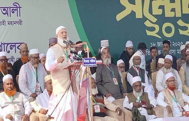 চাঁদাবাজ, ঘুস বাণিজ্য ও দুর্নীতিবাজদের বিরুদ্ধে যুদ্ধ এখনো শেষ হয়নি বলে মন্তব্য করেছেন জামায়াতের আমির ডা. শফিকুর রহমান। ছবি: সাখাওয়াত হোসেন