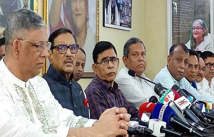 সড়কে চাপ আছে যানজট নেই বলে দাবি করেছেন সড়ক পরিবহন ও সেতুমন্ত্রী এবং আওয়ামী লীগের সাধারণ সম্পাদক ওবায়দুল কাদের। ছবি: জাগো নিউজ