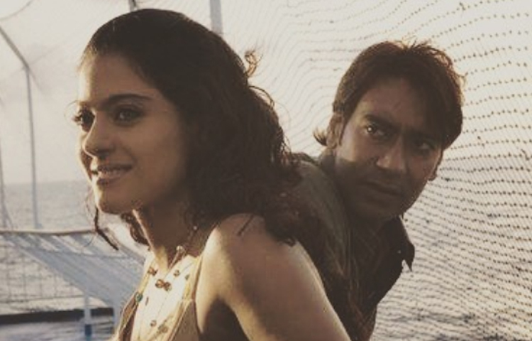 ১৯৯৪ সালে গুন্ডারাজ সিনেমার কাজের সময় কাজল ও অজয় দেবগনের প্রেমের সম্পর্কের সূত্রপাত হয়। ছবি: সংগৃহীত