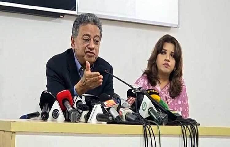 বাণিজ্য ঘাটতি মেটাতে বাংলাদেশ থেকে পাট ও ওষুধ আমদানি করতে ব্রাজিলের প্রতি আহ্বান জানিয়েছে বিএনপি। বিএনপির স্থায়ী কমিটির সদস্য আমীর খসরু মাহমুদ চৌধুরী এ কথা জানান। ছবি: খালিদ হোসেন