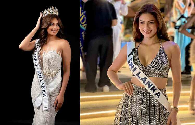 শ্রীলঙ্কা: লিহাসা লিন্ডসে হোয়াইট কেবল সুন্দরীই নয়, তিনি এক সফল ব্যবসায়ী হিসেবেও পরিচিত। তাই তার উপস্থিতিতে থাকে নেতৃত্বের দৃঢ়তা।