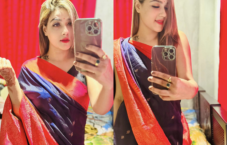 কিছুদিন আগে ফেসবুকে বেশকিছু ছবি শেয়ার করেছেন মাহি। সেখানেই আবেদনময়ী রূপে ধরা দিয়েছেন অভিনেত্রী। ছবি: ফেসবুক