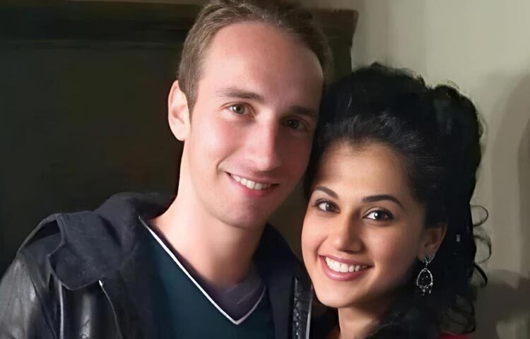 ২৭ ফেব্রুয়ারি বিয়ের খবর প্রকাশ্যে আসলেও তাপসী কিংবা তার প্রেমিক ম্যাথিউস নিজেরা অবশ্য আনুষ্ঠানিকভাবে কিছু জানাননি।  ছবি: সংগৃহীত